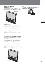 Preview for 11 page of Sony XAV-A1 - Av Center Operating Instructions Manual