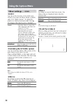 Preview for 36 page of Sony XAV-A1 - Av Center Operating Instructions Manual