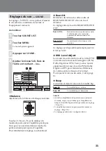 Preview for 95 page of Sony XAV-A1 - Av Center Operating Instructions Manual