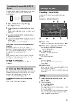 Preview for 9 page of Sony XAV-AX5000 Operating Instructions Manual