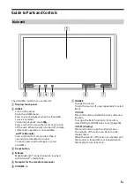 Preview for 5 page of Sony XAV-V750BT Operating Instructions Manual