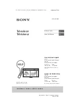 Sony XBR-55X850G Reference Manual preview