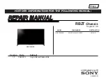 Sony XBR-70X850B Repair Manual preview