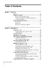 Preview for 6 page of Sony XDCAM EX PMW-EX30 Operating Instructions Manual