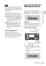 Preview for 29 page of Sony XDCAM EX PMW-EX30 Operating Instructions Manual