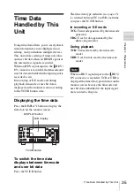 Preview for 35 page of Sony XDCAM EX PMW-EX30 Operating Instructions Manual