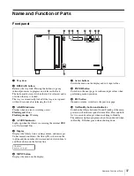 Preview for 37 page of Sony XDCAM XDJ-1000 Operation Manual