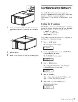 Preview for 43 page of Sony XDCAM XDJ-1000 Operation Manual