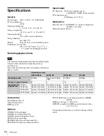 Preview for 52 page of Sony XDCAM XDJ-1000 Operation Manual