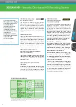 Preview for 4 page of Sony XDCAMTM Brochure & Specs