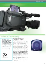 Preview for 5 page of Sony XDCAMTM Brochure & Specs