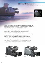 Preview for 8 page of Sony XDCAMTM Brochure & Specs