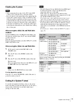 Preview for 19 page of Sony XDCU-50 Operating Instructions Manual