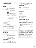 Preview for 23 page of Sony XDCU-50 Operating Instructions Manual