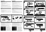 Preview for 2 page of Sony XM-1652Z - Amplifier Operating Instructions