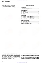 Preview for 2 page of Sony XM-CD61X Service Manual