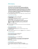 Preview for 46 page of Sony XPERIA micro ST23i User Manual