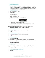Preview for 68 page of Sony XPERIA micro ST23i User Manual