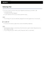 Preview for 74 page of Sony Xperia SGPT12 Help Manual