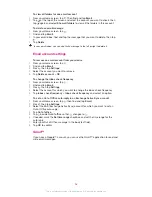 Preview for 58 page of Sony XPERIA Z 1S C6916 User Manual