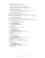 Preview for 30 page of Sony Xperia Z C6606 User Manual