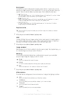 Preview for 72 page of Sony Xperia Z C6606 User Manual