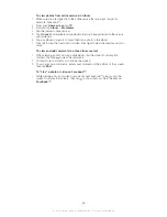 Preview for 86 page of Sony Xperia Z C6606 User Manual