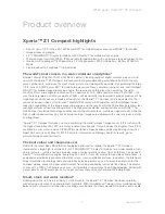 Preview for 4 page of Sony Xperia Z1 Compact White Paper