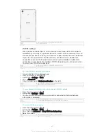 Preview for 40 page of Sony Xperia Z3 D6603 User Manual