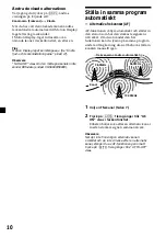 Preview for 54 page of Sony XR-4880 Operating Instructions Manual