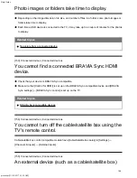 Preview for 134 page of Sony XR-83A90J Help Manual