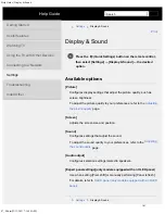 Preview for 167 page of Sony XR-83A90J Help Manual