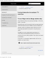 Preview for 280 page of Sony XR-83A90J Help Manual