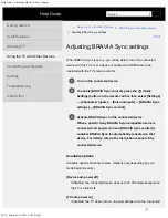 Preview for 318 page of Sony XR-83A90J Help Manual