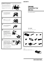 Preview for 2 page of Sony XR-C8200 Installation