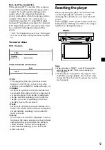 Preview for 9 page of Sony XVM-R90D Operating Instructions Manual