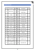 Preview for 3 page of Soozier A90-255 Assembly & Instruction Manual