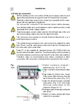 Preview for 9 page of Sorel TDC 3 Installation And Operating Instructions Manual