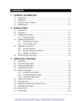 Preview for 7 page of Sorensen MML Series MML-4 Operation And Programming Manual