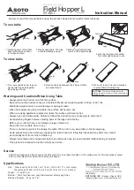 Preview for 2 page of Soto Field Hopper L Instruction Manual