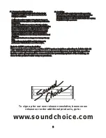 Preview for 6 page of Sound Choice PCK-350 DR User Manual