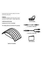 Preview for 3 page of Soundcast AudioCast Transmitter Owner'S Manual