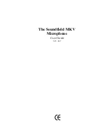 Soundfield MKV User Manual preview