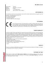 Preview for 11 page of SOUNDLIGHT 3004T-FG Operating Manual