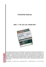 SOUNDLIGHT 3044BH Operating Manual preview