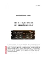 SOUNDLIGHT DMX Booster/Splitter 3405A-FG Operating Manual preview