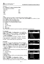 Preview for 11 page of SOUNDMASTER IR4000DAB Instruction Manual