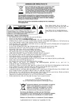 Preview for 2 page of SOUNDMASTER UR600SW Manual