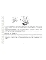 Preview for 4 page of SoundMax SM-CSM694 Instruction Manual