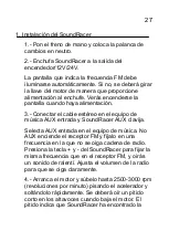 Preview for 27 page of SoundRacer 07340051901011 User Manual